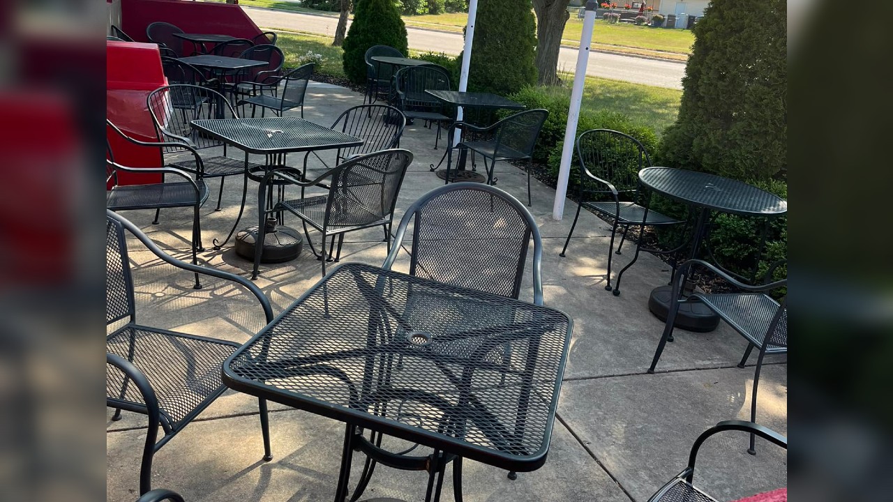 A dozen umbrellas were stolen over the weekend from the patio tables outside of Luke's Deli off Milton Avenue in Janesville.