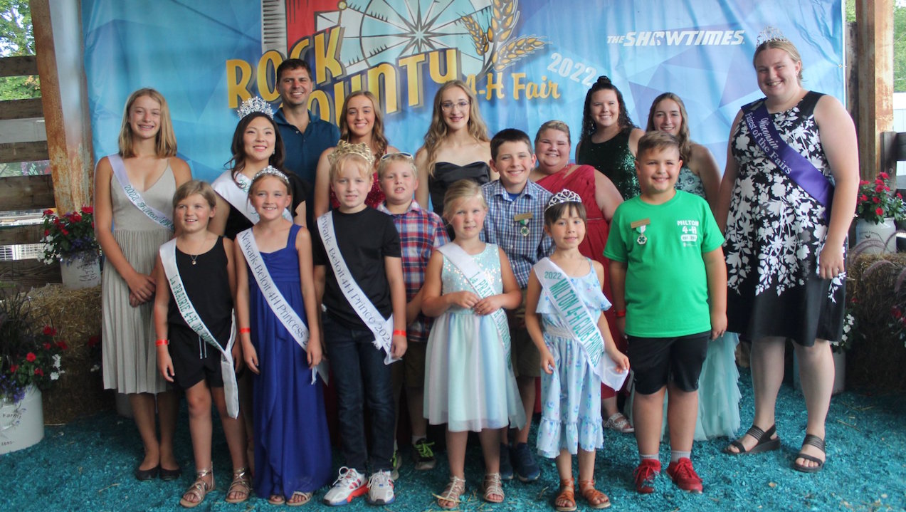 Tuesday features a Royal Parade with the 2023 Rock County 4-H Fair Court of Honor. RCF photo